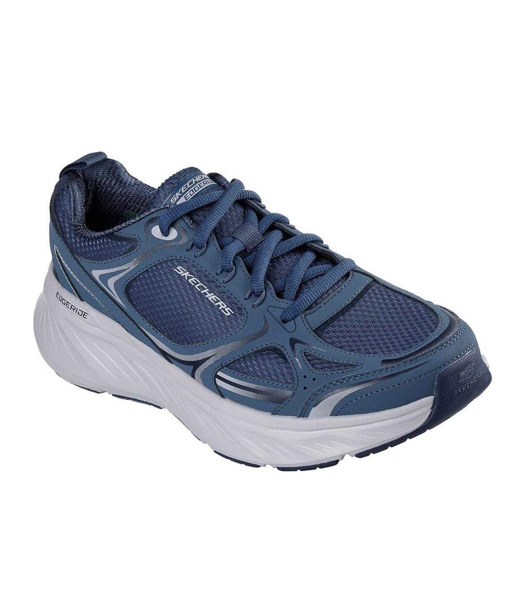 Mens Edgeride Exodis Chunky Sole Trainers Slate Blue Skechers-4