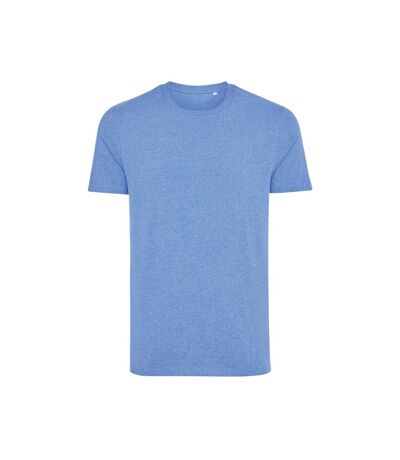 Unisex adult manuel undyed t-shirt heather blue Iqoniq