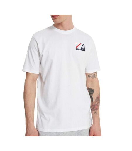 T-shirt blanc homme fila graphic - l