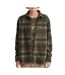 Surchemise kaki/verte à motifs homme o'neill superfleece-1