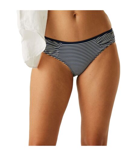 Bas De Maillot De Bain Aceana Femme Bleu Marine Blanc Regatta