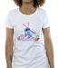 Disney T-shirt en coton Femmes/Ladies Lilo & Stitch Hippity Hop Stitch (Blanc) - UTBI25899-3
