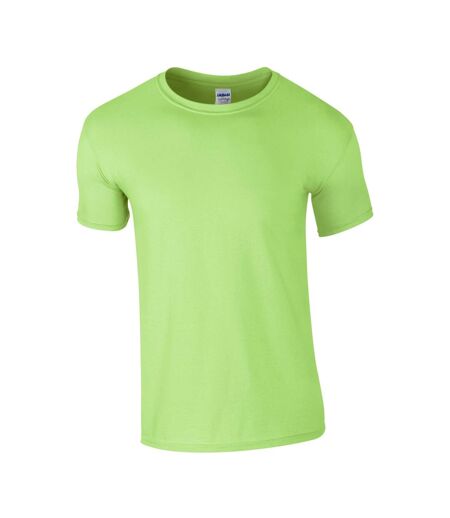 Gildan Mens Soft Style Ringspun T Shirt (Mint) - UTPC2882