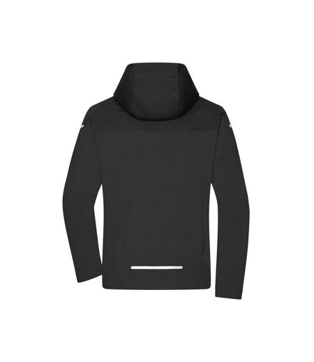 Veste Softshell Homme Noir James And Nicholson