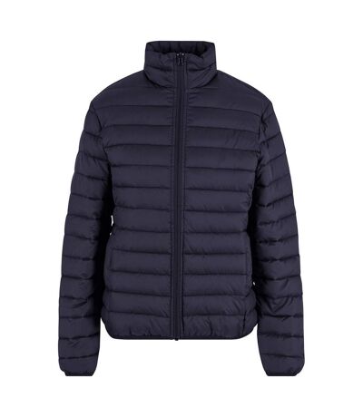 Womens/ladies lightweight puffer jacket navy New Morning Studios