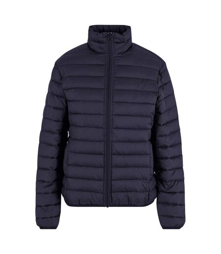 Womens/ladies lightweight puffer jacket navy New Morning Studios