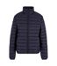 Womens/ladies lightweight puffer jacket navy New Morning Studios-1