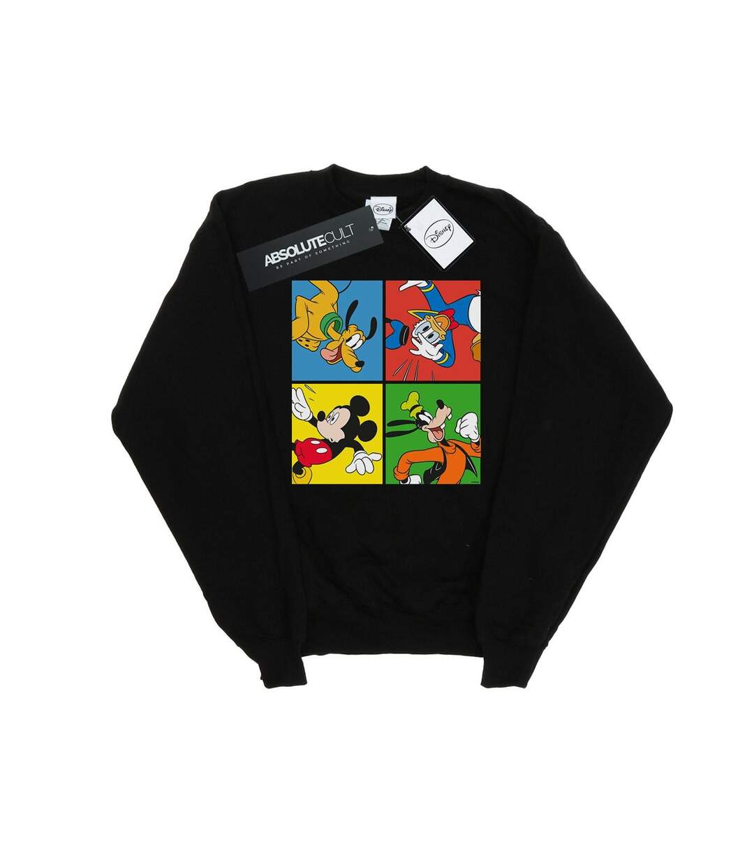 Disney Sweatshirt Femme/Femme Mickey Mouse Friends (Noir) - UTBI27161-1