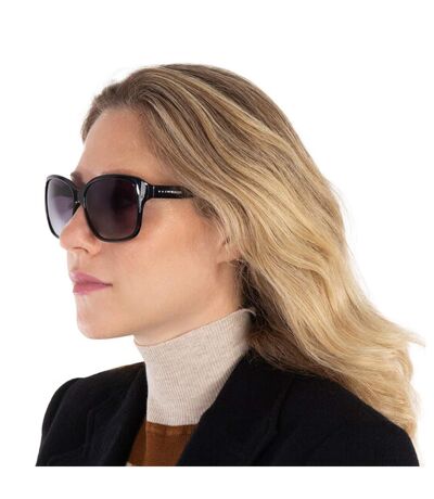Womens/ladies Square Sunglasses One Size Black Calvin Klein