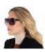 Womens/ladies Square Sunglasses One Size Black Calvin Klein-1