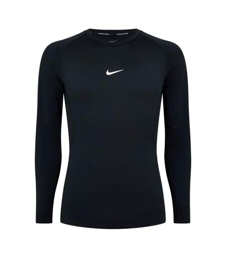 T-shirt Manches Longues Pro Core Homme Noir Nike