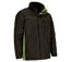 Parka de travail imperméable - Homme - REF THUNDER - noir et vert pomme-1