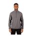 Mens Wotterham Mock Neck Long-sleeved Top Storm Grey Trespass-1