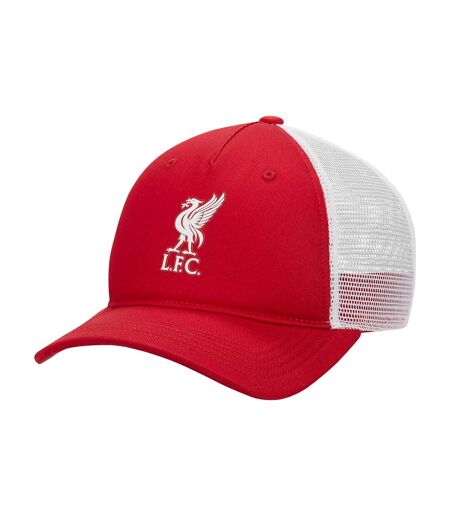 Casquette Trucker Motif/style Liverpool Fc Rise Rouge Blanc Nike