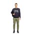Mens Stedman Athletic Sweatshirt Navy Boss X Russel-4