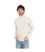 Pull Motif/style Côtelé Homme Gris Pâle Brave Soul-2