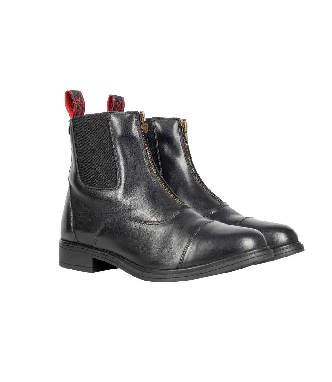 Bottines Jodhpur Propriverno Davanti Femme Noir Hy-1