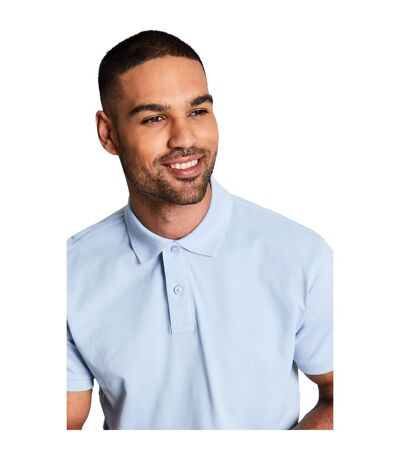 Asquith & Fox Mens Plain Short Sleeve Polo Shirt (Sky) - UTRW3471