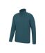 Mens Camber Ii Half Zip Fleece Top Petrol Mountain Warehouse-3