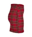 Jupe Motif/style Tartan Femme Rouge Noir Urban Classics-4