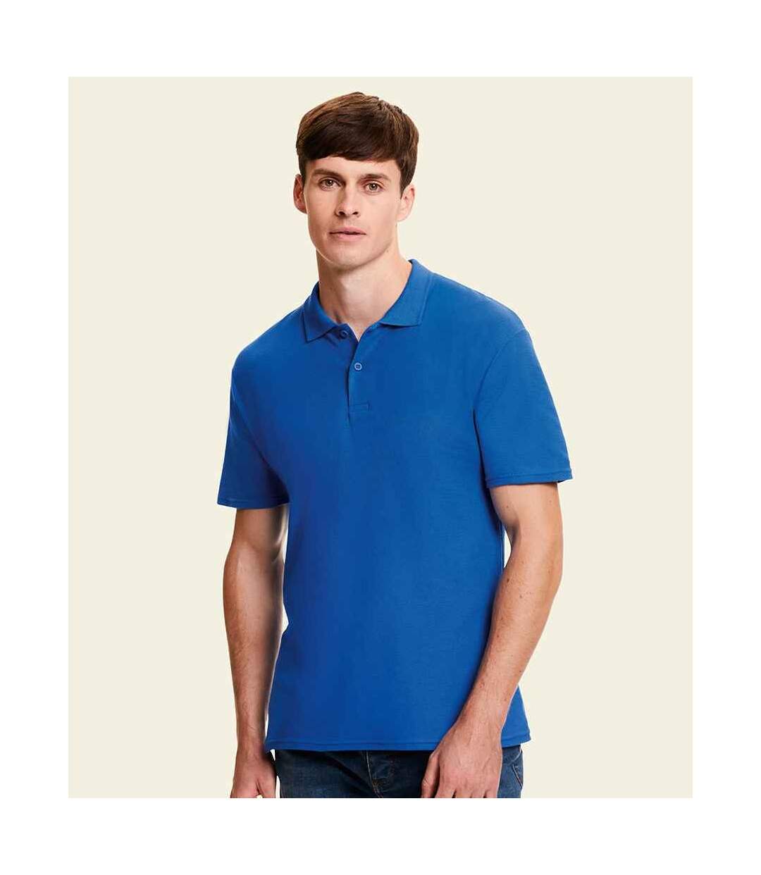 Fruit of the Loom Mens Original Polo Shirt (Royal Blue)