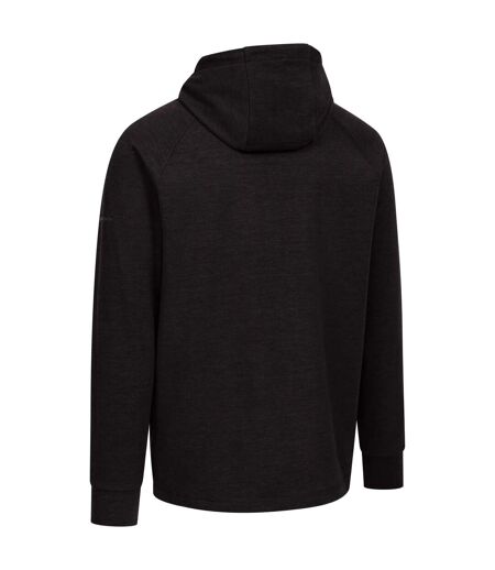 Mens Rocky Active Full Zip Hoodie Black Marl Trespass