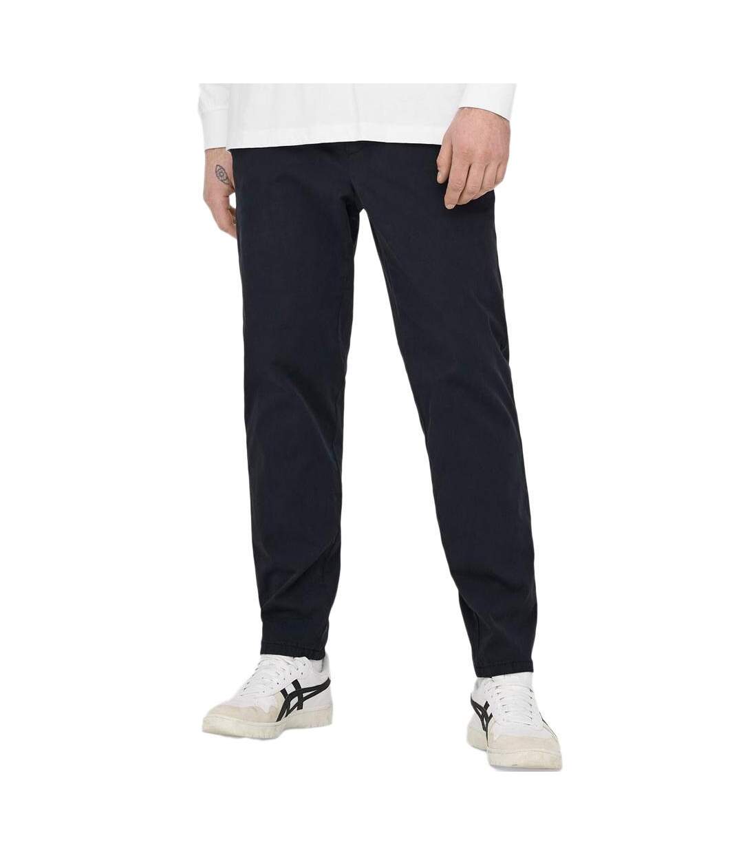 Pantalon marine homme only & sons linus 22029765-1