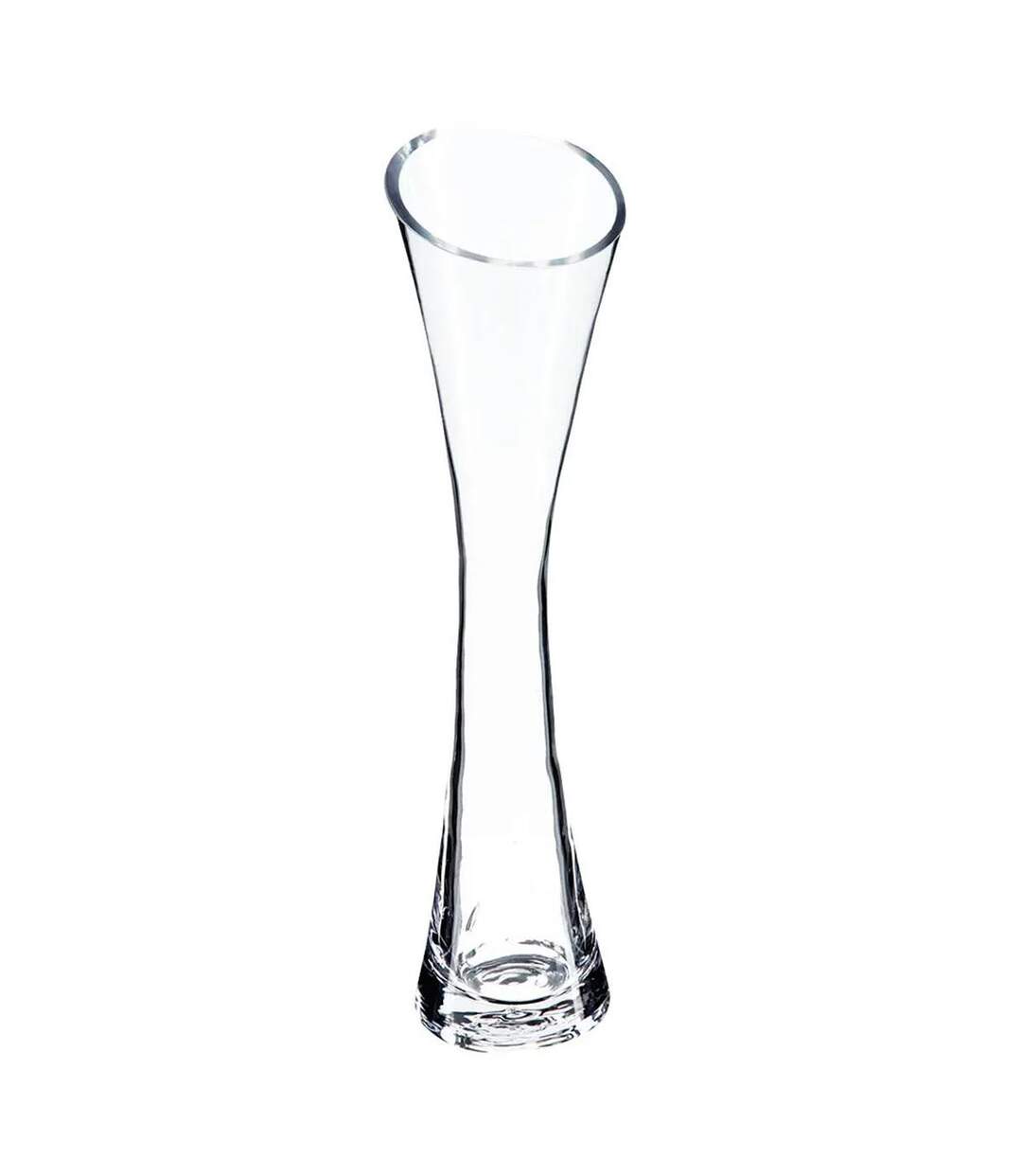 Soliflore en Verre Évasé Tia 30cm Transparent-1
