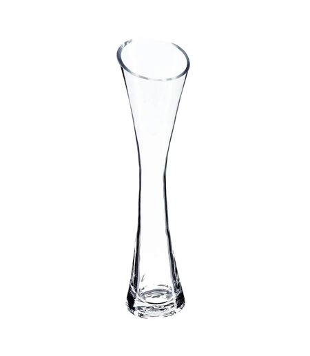 Soliflore en Verre Évasé Tia 30cm Transparent