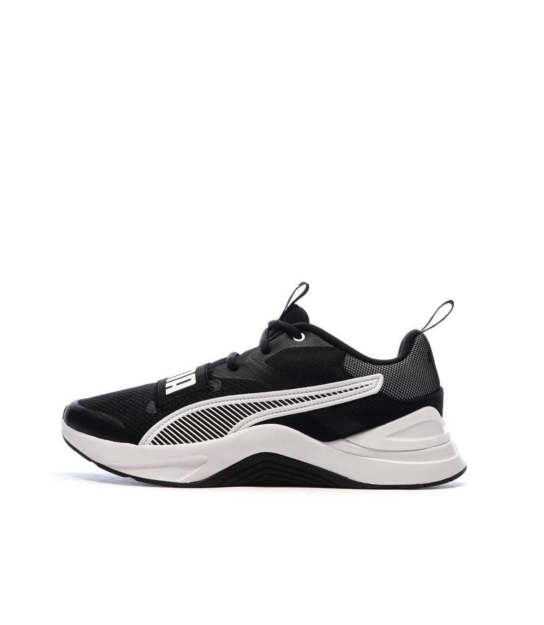 Baskets noir femme puma prospect-1