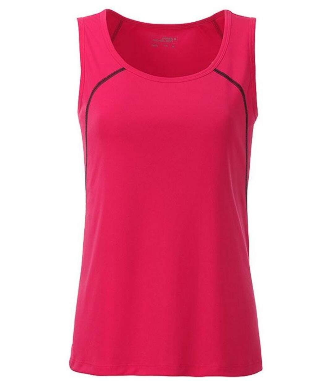 Débardeur running respirant - Femme - JN493 - rose vif