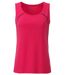 Débardeur running respirant - Femme - JN493 - rose vif