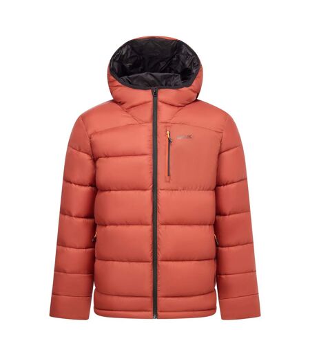 Doudoune Matelassée Munaro Homme Orange Rouge Regatta