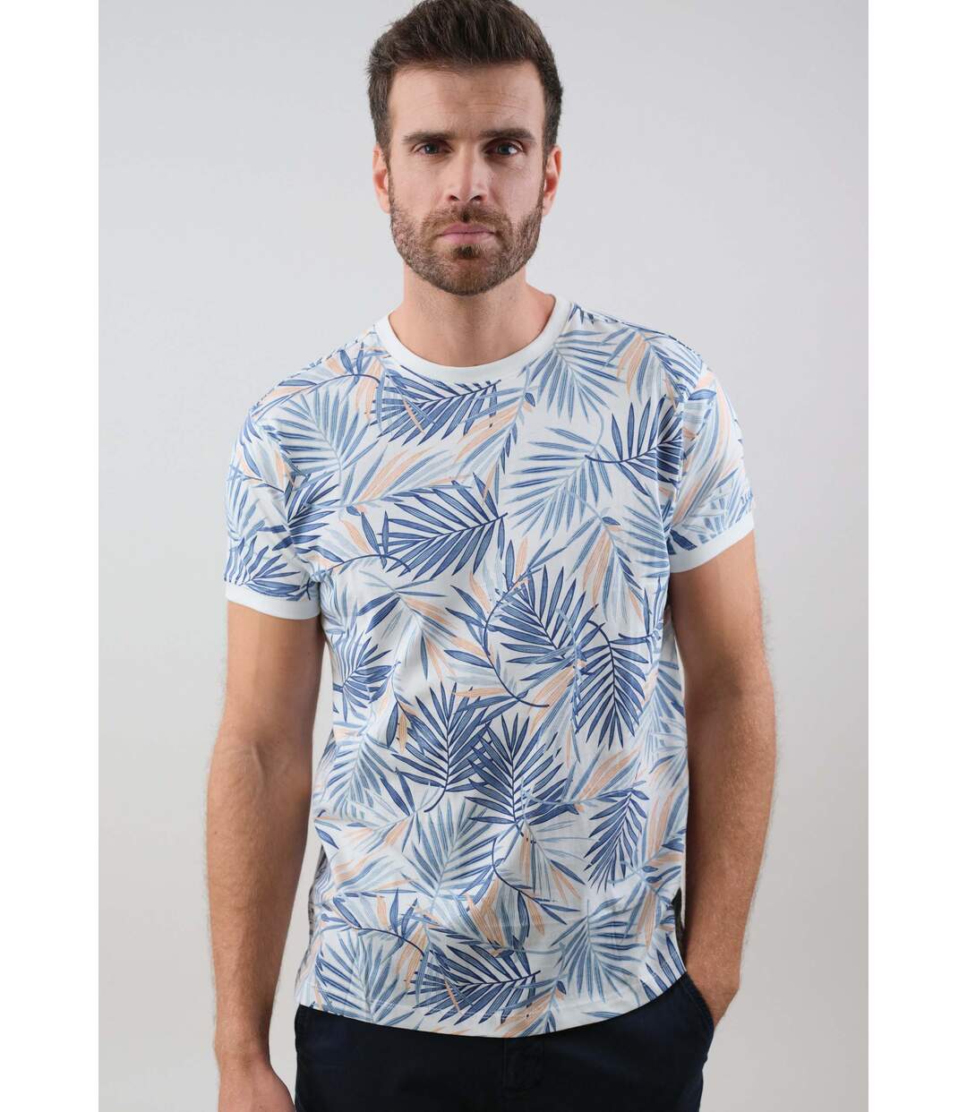 T-shirt style jungle pour homme CAPIROTADA