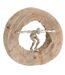 Statuette Déco Saut 29cm Naturel & Argent-1
