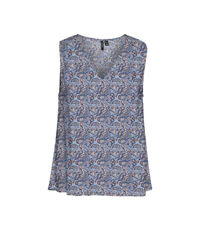 Blouse Bleu à Motifs Femme Vero Moda Easy Joy - L