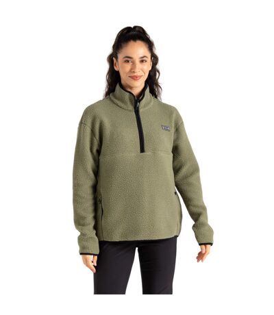 Womens/ladies glide out fleece olivine green Dare 2B