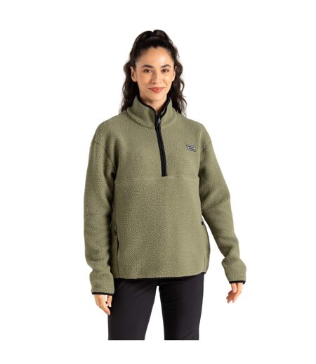 Womens/ladies glide out fleece olivine green Dare 2B