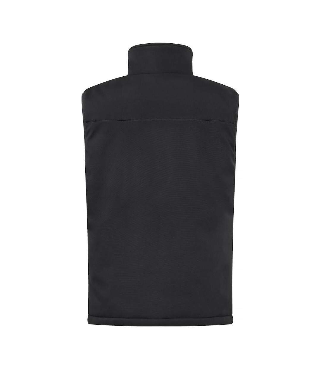 Mens Softshell Padded Gilet Black Clique-2