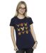 Disney T-shirt en coton Femmes/Ladies Lilo & Stitch Halloween Costumes (Bleu marine) - UTBI26030-2