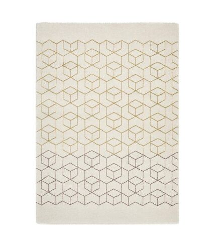 Tapis salon et chambre tissé motif géométrique BELLA 3