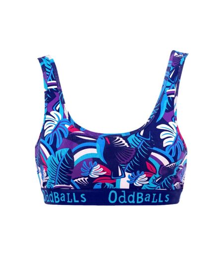 OddBalls Womens/Ladies Toucan Bralette (Blue) - UTOB167