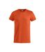 Clique Mens Basic T-Shirt (Blood Orange)
