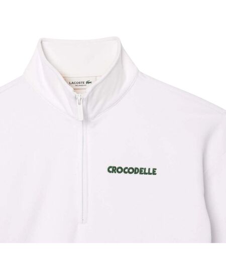 Sweat Femme Blanc Lacoste
