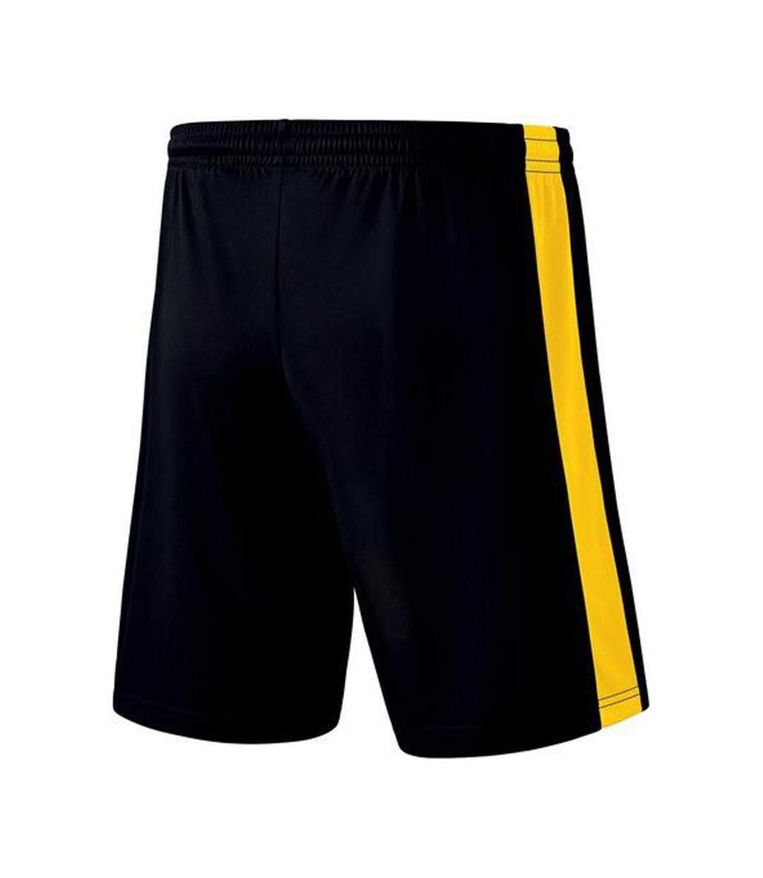 Short noir/jaune homme erima retro star-2