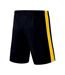 Short noir/jaune homme erima retro star-2