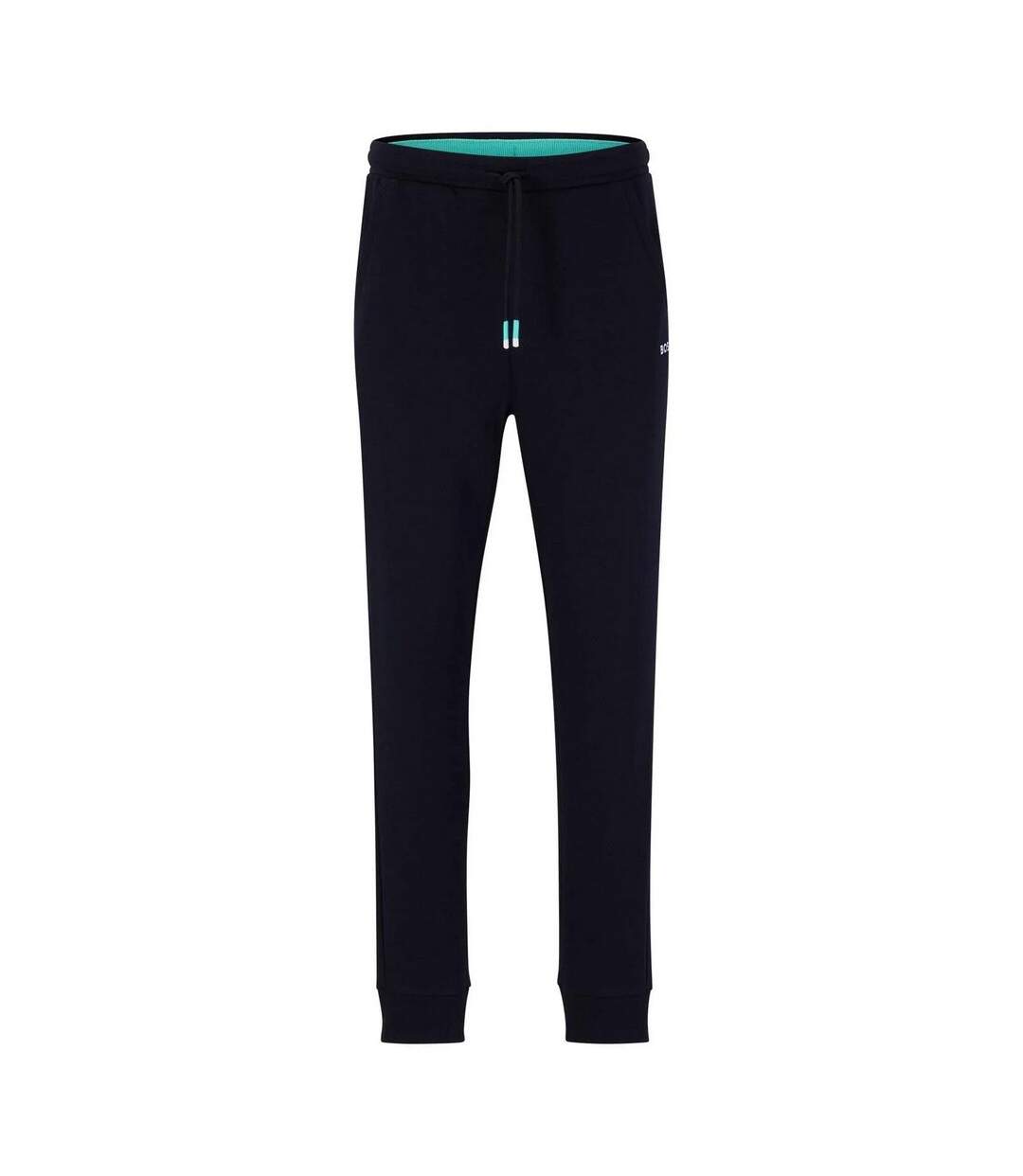 Mens Hadiko 1 Tracksuit Bottoms Dark Blue Boss-1