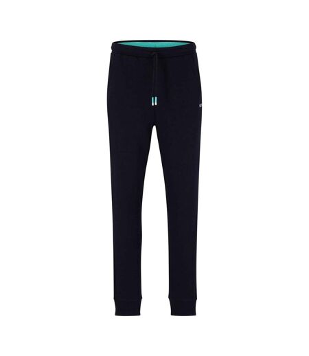 Mens Hadiko 1 Tracksuit Bottoms Dark Blue Boss