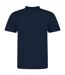 Awdis Mens Piqu Cotton Short-Sleeved Polo Shirt (Oxford Navy) - UTPC4134