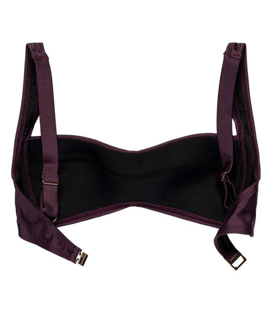 Haut De Maillot De Bain Femme Violet Panos Emporio-2
